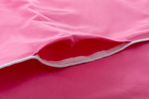 Quilt Pillow 160 x 200 Cotton Andrychowski Pink