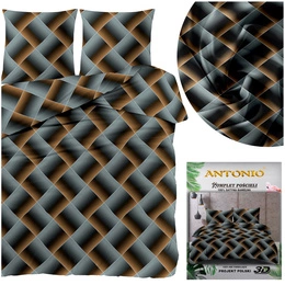 Bedding 200 x 220 3pc Satin Maria 2709