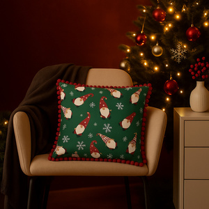 Christmas pillowcase 45 x 45 Christmas Panama 5383A