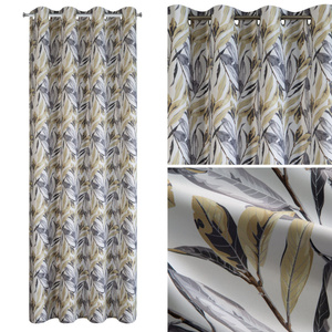 Lavin Curtain Eyelets 140 x 250 White+Shell