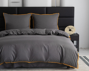 Bedding set 200 x 220 3 pieces Smooth with Lace Brandon 05