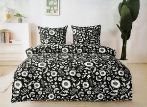 Bedding 160 x 200 3pcs Cotton Satin No. A1735