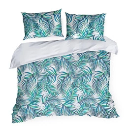 Bedding 160 x 200 3cz Design Microfiber Palms 02