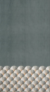 Curtain 140 x 250 Design91 Velvet Gina Steel 