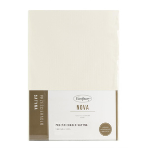 Bed sheet 160 x 210 Makosatin Nova Cream