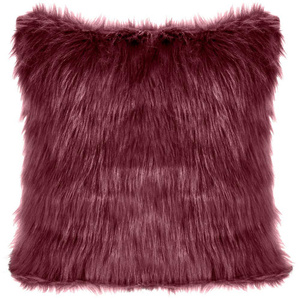 Fur Pillowcase 819 45 x 45 Dark Purple