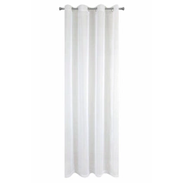 Lucy Decorative Curtains 140 x 250 White Throw