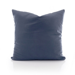 Cotton Pillowcase 50 x 50 Uniform Ola Navy Blue