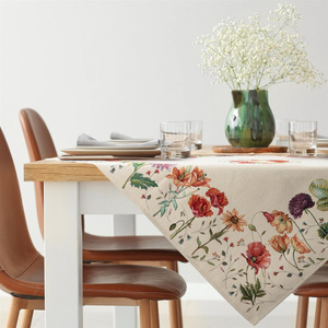 100 x 100 Decorative Tapestry Tablecloth 1239 Natur