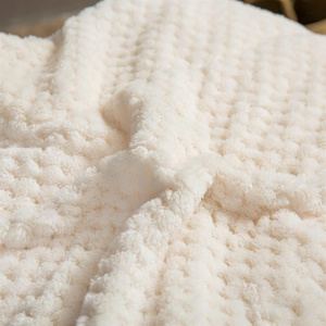 Blanket 150 x 200 Microfiber Lamb Sherpa Cream