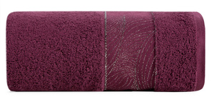Mariel 06 Maroon 50 x 90 Terry Bath Towel