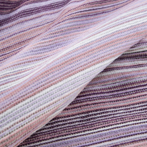 Blanket 200 x 220 Cotton-Acrylic Amber1 Stripes P+W