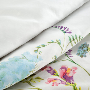 Bedding 160 x 200 3pcs Cotton Satin Spring 24