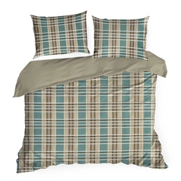 Bedding 160 x 200 3pc Satin Cotton Spring 65