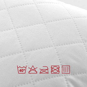 Pillow 40 x 80 Quilted Granulate with Zipper Wiki