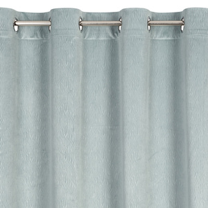 Velvet Lili Curtain 140 x 250 Pinstripe Blue