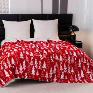 Blanket 160 x 200 Microfiber Christmas Donato 02