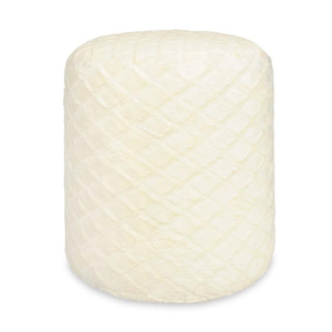 Luxima Decorative pouf Height 45 Romby Ecru