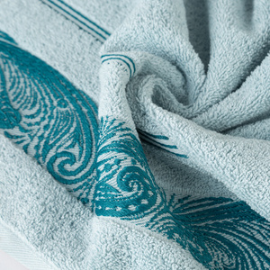 Terry Towel 50 x 90 Bath Towel Sylwia1 06 Mint