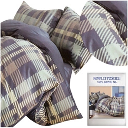 Bedding 200 x 220 3 pcs Cotton Satin no. A1811