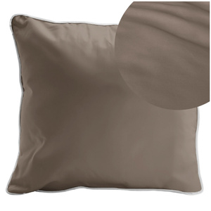 Cushion cover 40 x 40 Makosatin Pure with Biza 07