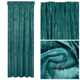 Curtain 140 x 300 Decorative Velvet Nadia C.T+Zł