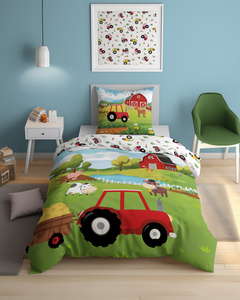 Bedding 140 x 200 2pcs FLUO Youth Jaime 5545A