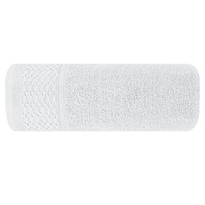 30 x 50 Bath Towel Cotton Solano White