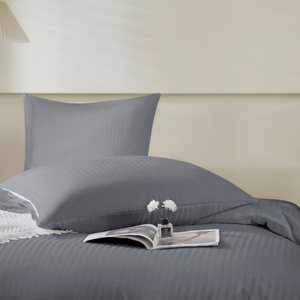 Bedding 220 x 200 3pc Cotton Adamashe Graphite