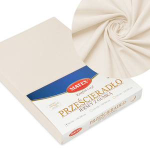 Bed sheet 100 x 200 with elastic Matex JERSEY 02