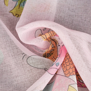 Polly Decorative Curtain 140 x 250 Pink