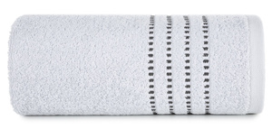 Fiore Bath Towel (02) 70 x 140 Silver
