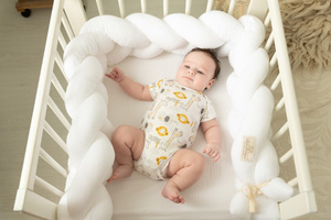 Protector 30 x 200 for Crib Braid Muslin 01