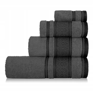 Towel 100 x 150 Cotton Panama 500g/m2 Graphite