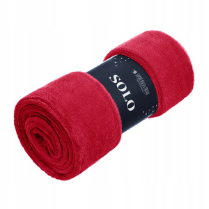 Blanket 150 x 200 Microfiber Solo Red