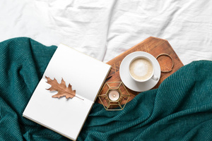 Blanket 70 x 160 Design Cotton-Acrylic Amber Beige