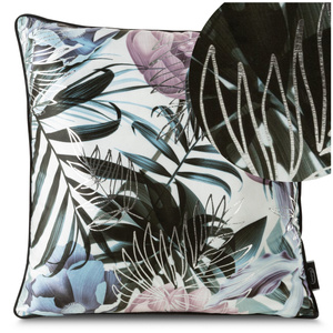 Malibu White+Silver Decorative Pillowcase 45 x 45