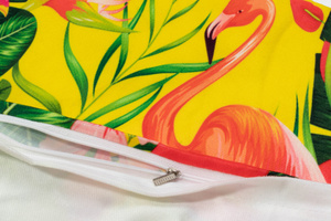 Tropical Velvet Decorative Pillowcase 08 40x40