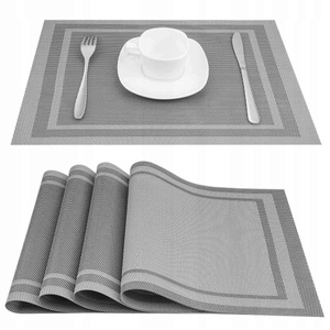30 x 45 Decorative Americano Grey Placemat