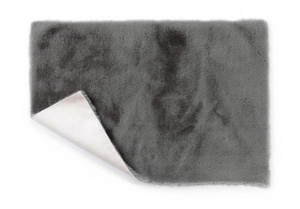 Rug 60 x 90 Soft Plush Fur Rabbit 107