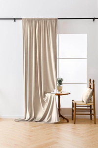 Curtain 140 x 270 Velvet Tunnel Tape Giorgia 04