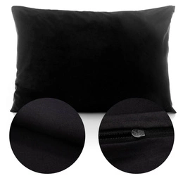 Cotton pillowcase 50 x 70 Uniform Ola Black Black