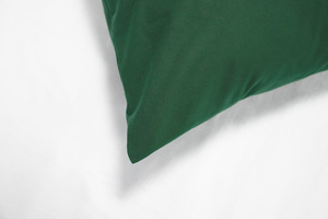 Cotton pillowcase 50 x 80 Uniform Ola Bottle Green