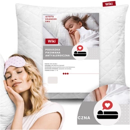 70 x 80 Quilted Granulate Pillow with Zipper Wiki