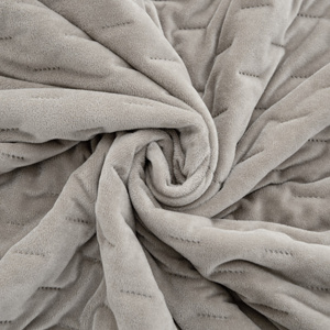 Bedspread 170 x 210 Embossed Velvet Tommaso 02