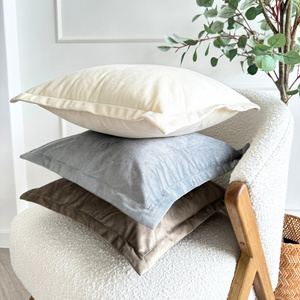 Pillowcase 40 x 40 Decorative Velvet Soft Gray