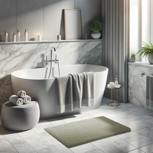 Rug 40 x 60 Soft Plush Fur Rabbit 109