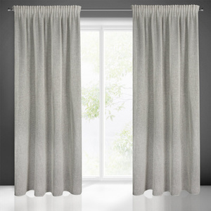 Curtain 140 x 270 Decorative Emilia Silver Tape