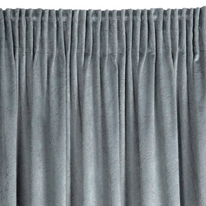 Curtain 140 x 270 Decorative Velvet Rivia Steel