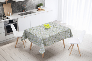 Tablecloth 140 cm Decorative by the Meter Lena 05